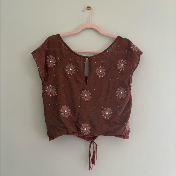 Free People Embroidered Top - Picture 4 of 4